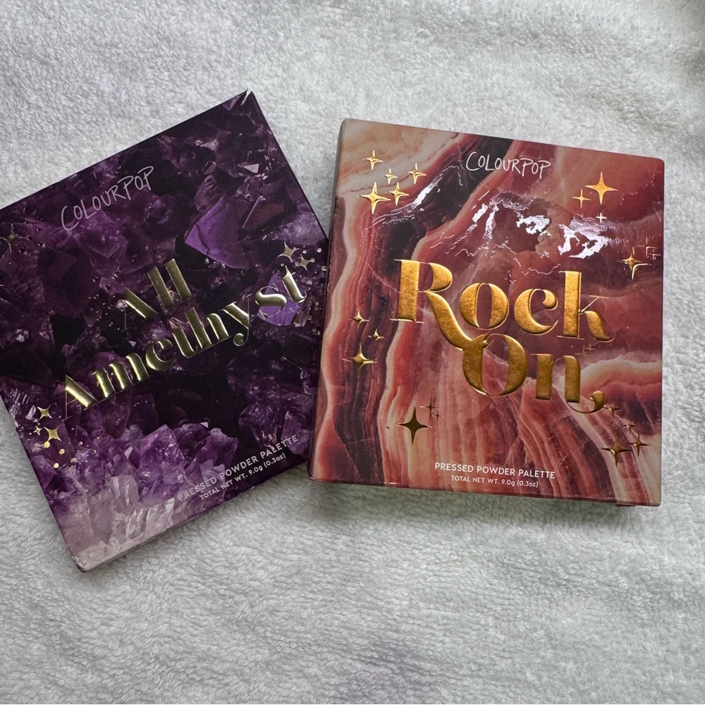 ColourPop - choice of “Rock On” or “All Amethyst” eyeshadow / blush Palette